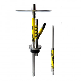 Кальян Mexanika Smoke STM Racing Yellow (Шахта+Мундштук)